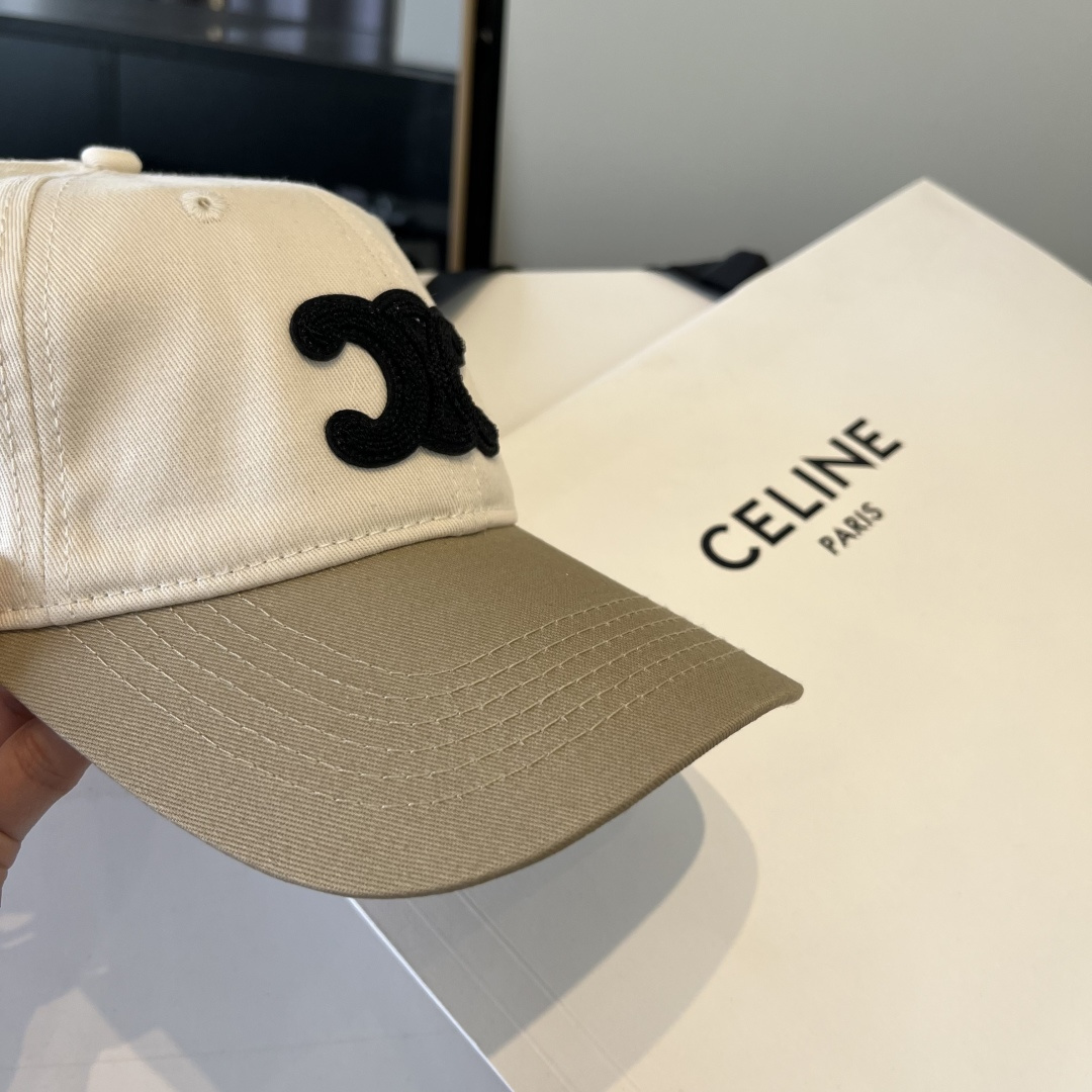 【CELINE赛琳】新款经典休闲潮流款 棒球帽日韩风格，随便搭配都超好看！出门旅游，绝对要入手的一款