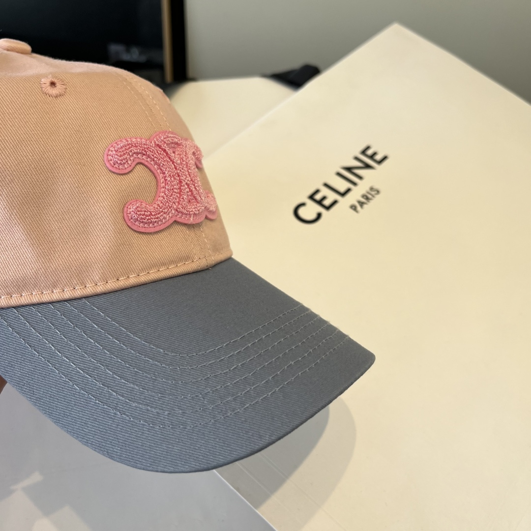【CELINE赛琳】新款经典休闲潮流款 棒球帽日韩风格，随便搭配都超好看！出门旅游，绝对要入手的一款