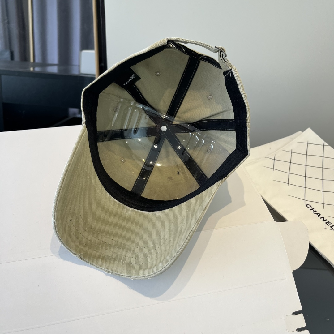 。香奈儿CHANEL 新品棒球帽，小香经典简约，时尚休闲设计 跑量新品