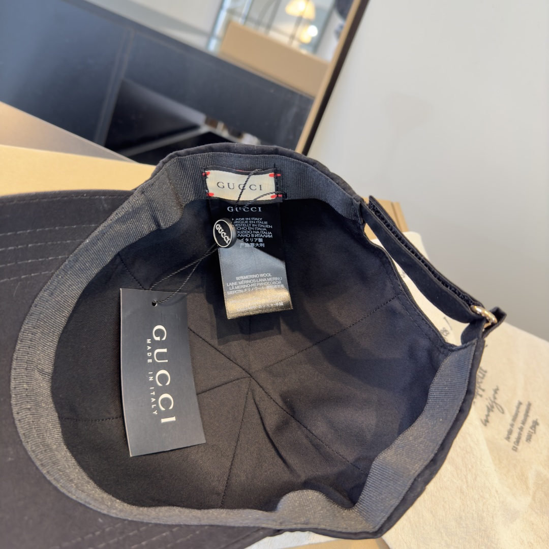 古奇棒球帽♥️GUCCI🧢官网新品，棒球帽，原单品质火爆来袭 🔥🎩 工艺非常精美 高档大气上档次！低调奢