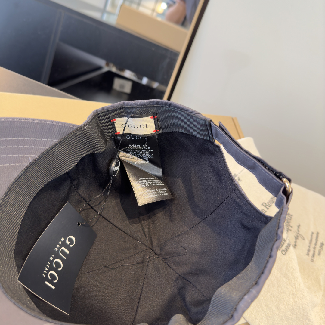 古奇棒球帽♥️GUCCI🧢官网新品，棒球帽，原单品质火爆来袭 🔥🎩 工艺非常精美 高档大气上档次！低调奢