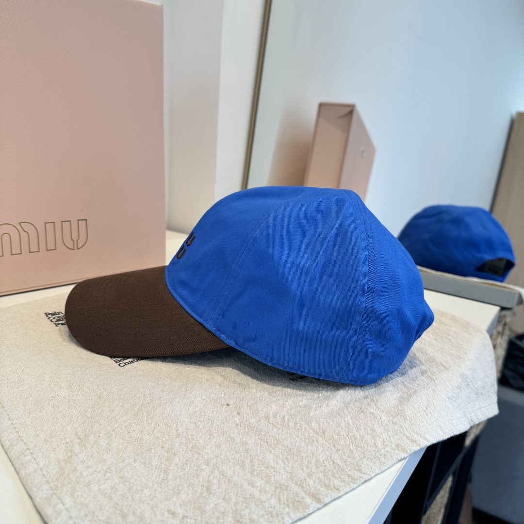 谬谬miumiu 原单春夏新款棒球帽，正品开模订制，原版做工细致质量超赞！