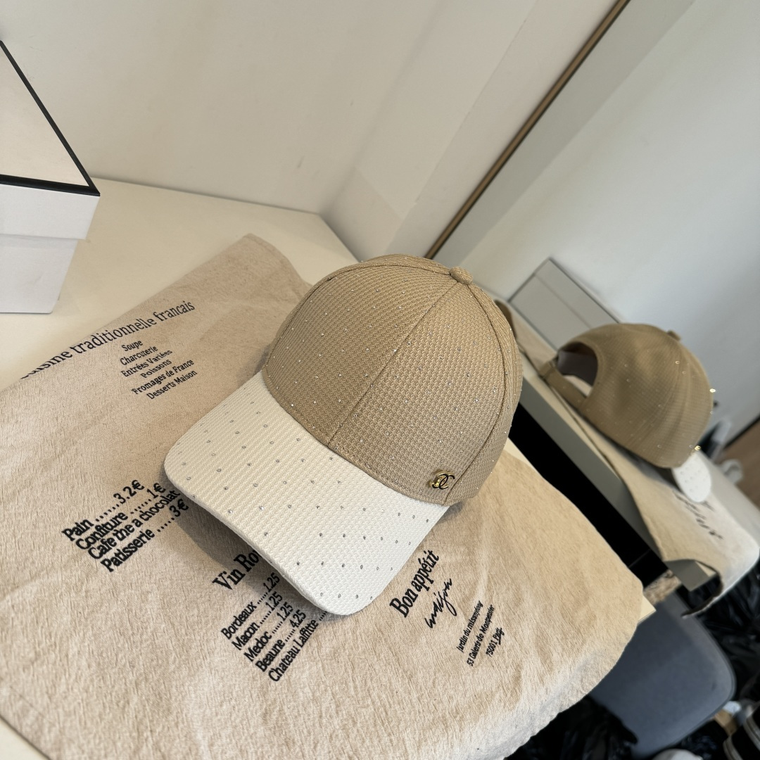 。香奈儿CHANEL 新品棒球帽，小香经典简约，时尚休闲设计 跑量新品