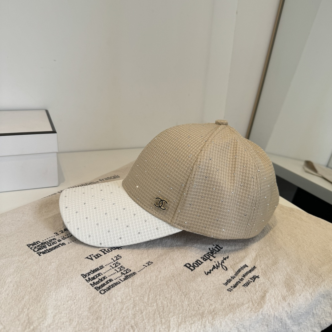 。香奈儿CHANEL 新品棒球帽，小香经典简约，时尚休闲设计 跑量新品