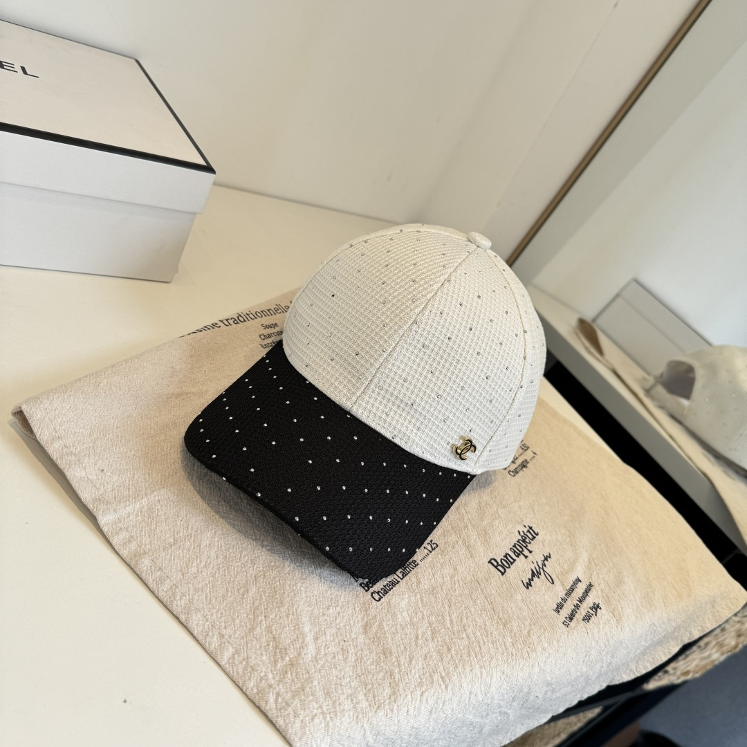 。香奈儿CHANEL 新品棒球帽，小香经典简约，时尚休闲设计 跑量新品