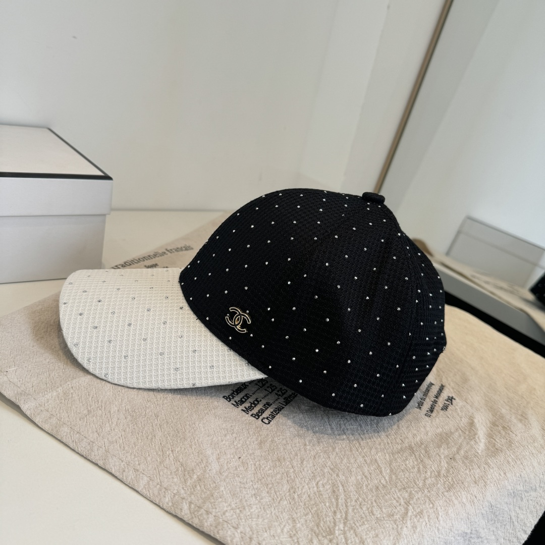 。香奈儿CHANEL 新品棒球帽，小香经典简约，时尚休闲设计 跑量新品