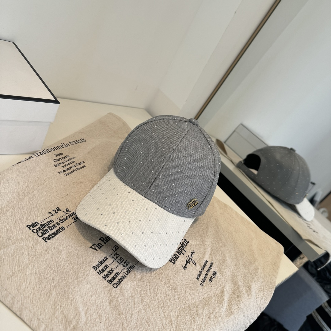 。香奈儿CHANEL 新品棒球帽，小香经典简约，时尚休闲设计 跑量新品