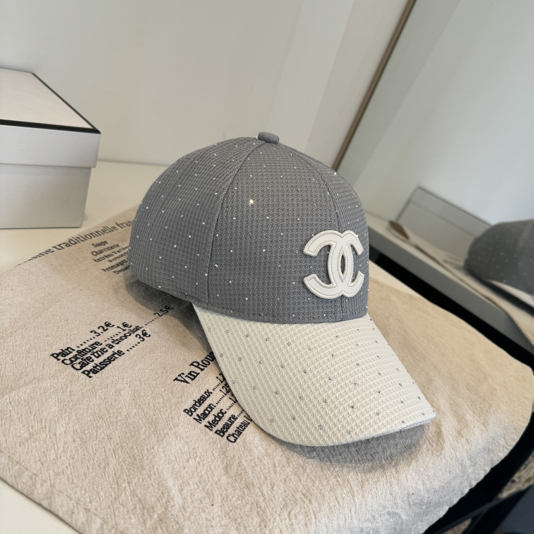。香奈儿CHANEL 新品棒球帽，小香经典简约，时尚休闲设计 跑量新品