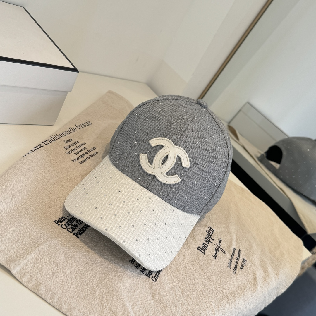 。香奈儿CHANEL 新品棒球帽，小香经典简约，时尚休闲设计 跑量新品