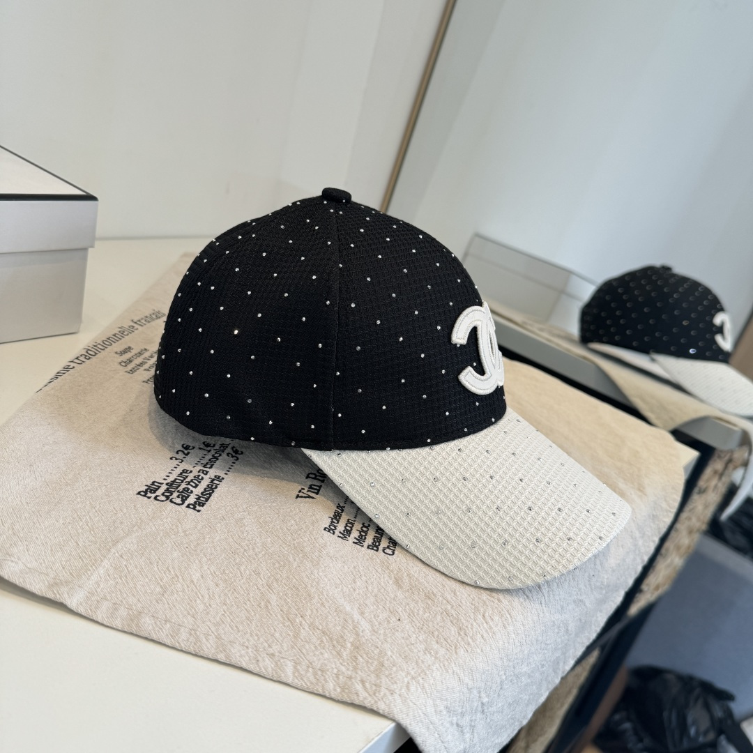 。香奈儿CHANEL 新品棒球帽，小香经典简约，时尚休闲设计 跑量新品