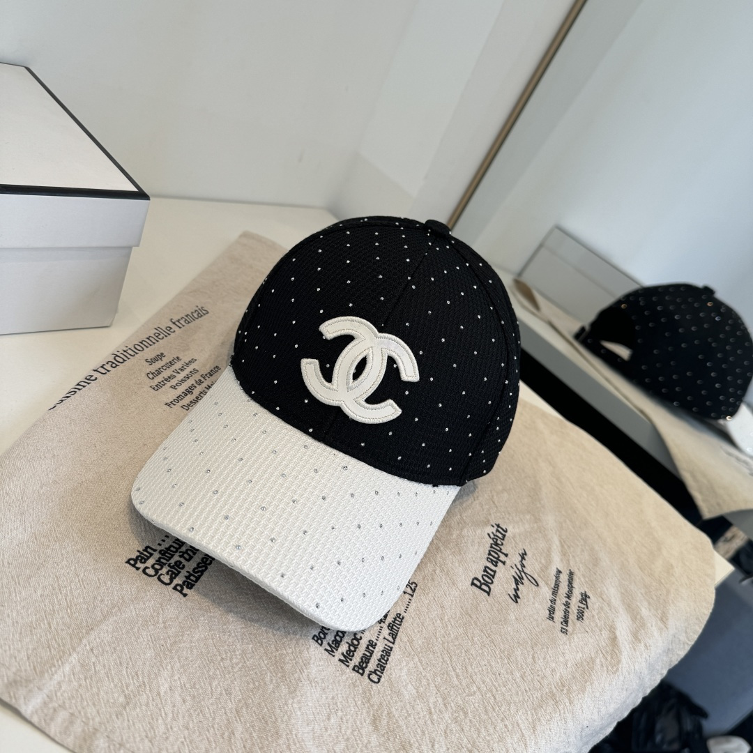 。香奈儿CHANEL 新品棒球帽，小香经典简约，时尚休闲设计 跑量新品