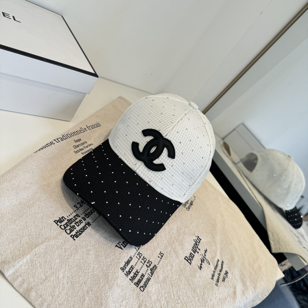 。香奈儿CHANEL 新品棒球帽，小香经典简约，时尚休闲设计 跑量新品