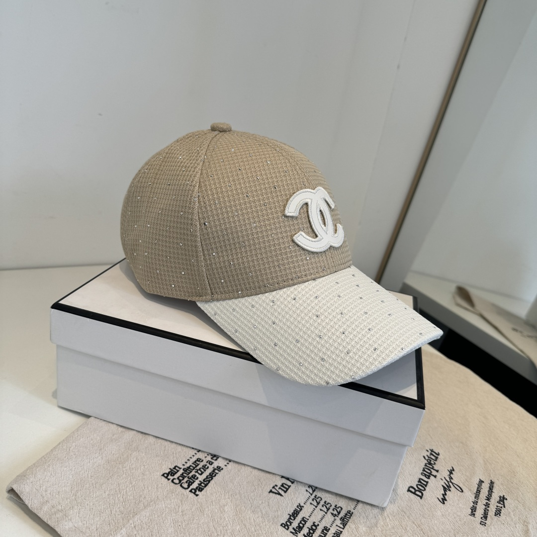 。香奈儿CHANEL 新品棒球帽，小香经典简约，时尚休闲设计 跑量新品