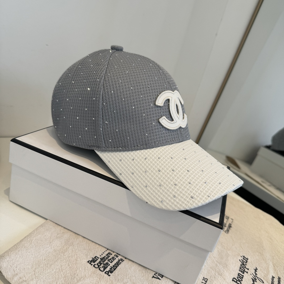 。香奈儿CHANEL 新品棒球帽，小香经典简约，时尚休闲设计 跑量新品