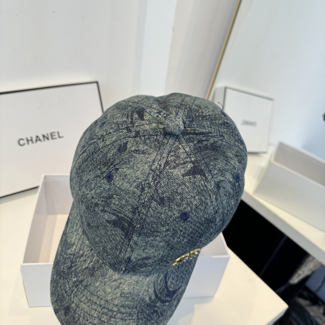 🌾香奈儿CHANEL 新品棒球帽，小香经典简约，时尚休闲设计 跑量新品