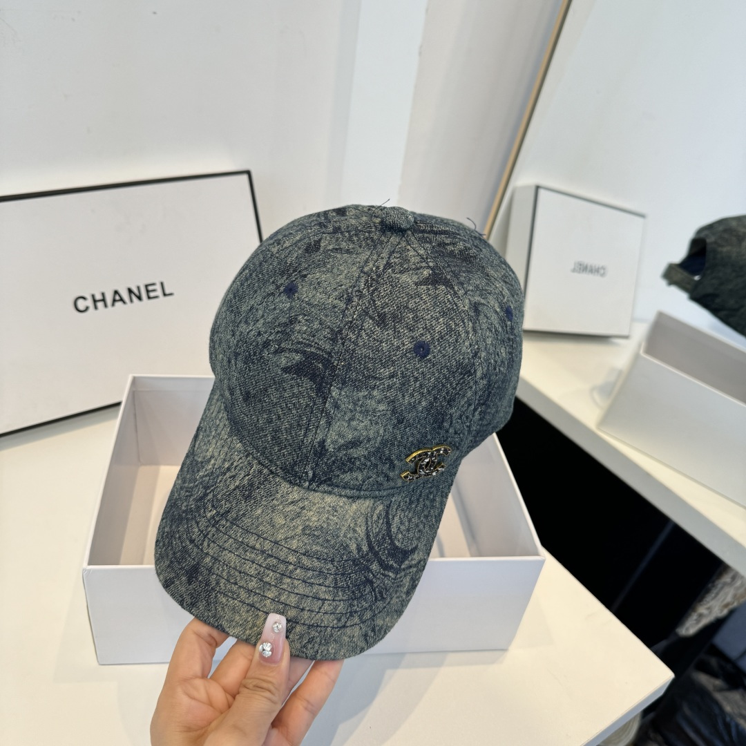 🌾香奈儿CHANEL 新品棒球帽，小香经典简约，时尚休闲设计 跑量新品