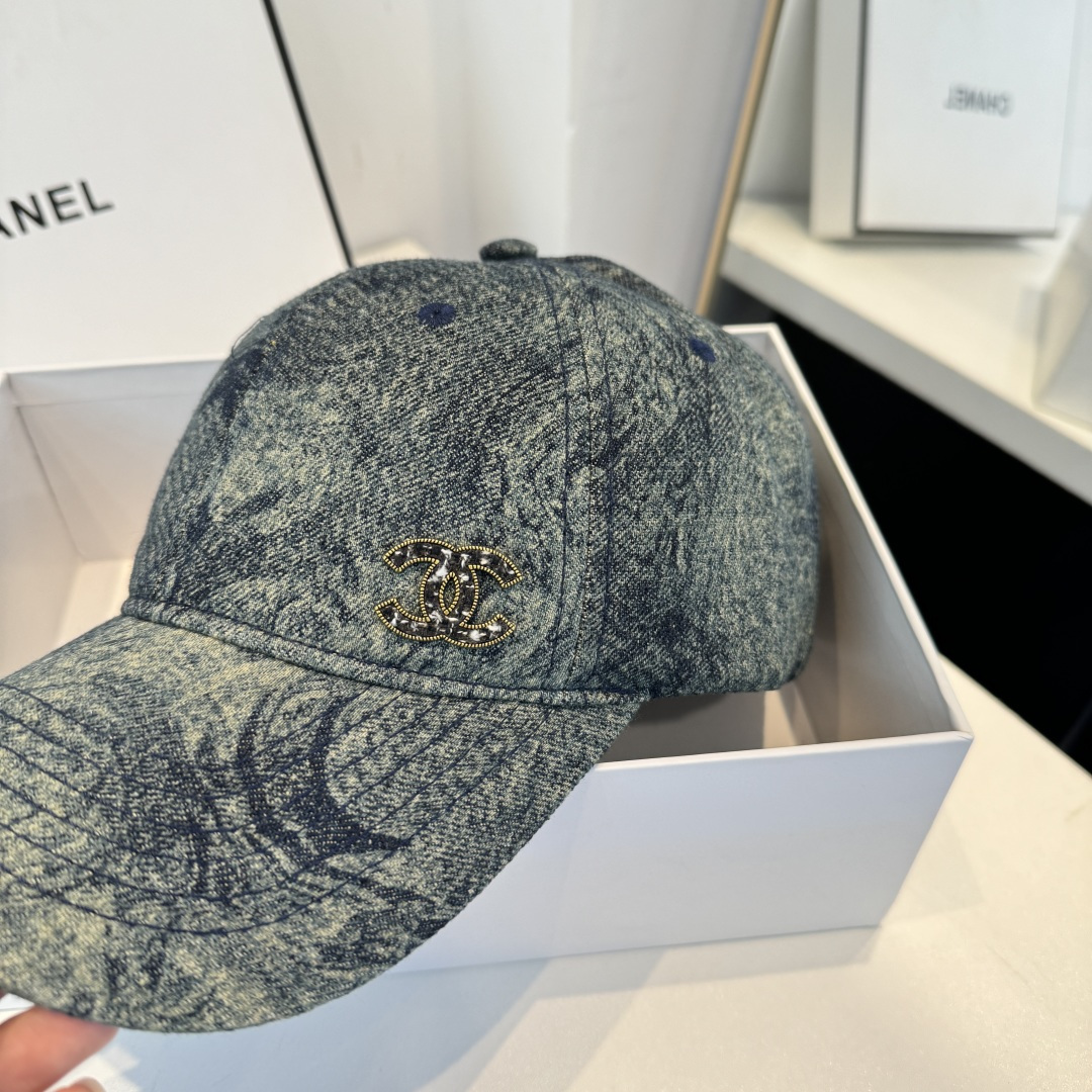 🌾香奈儿CHANEL 新品棒球帽，小香经典简约，时尚休闲设计 跑量新品