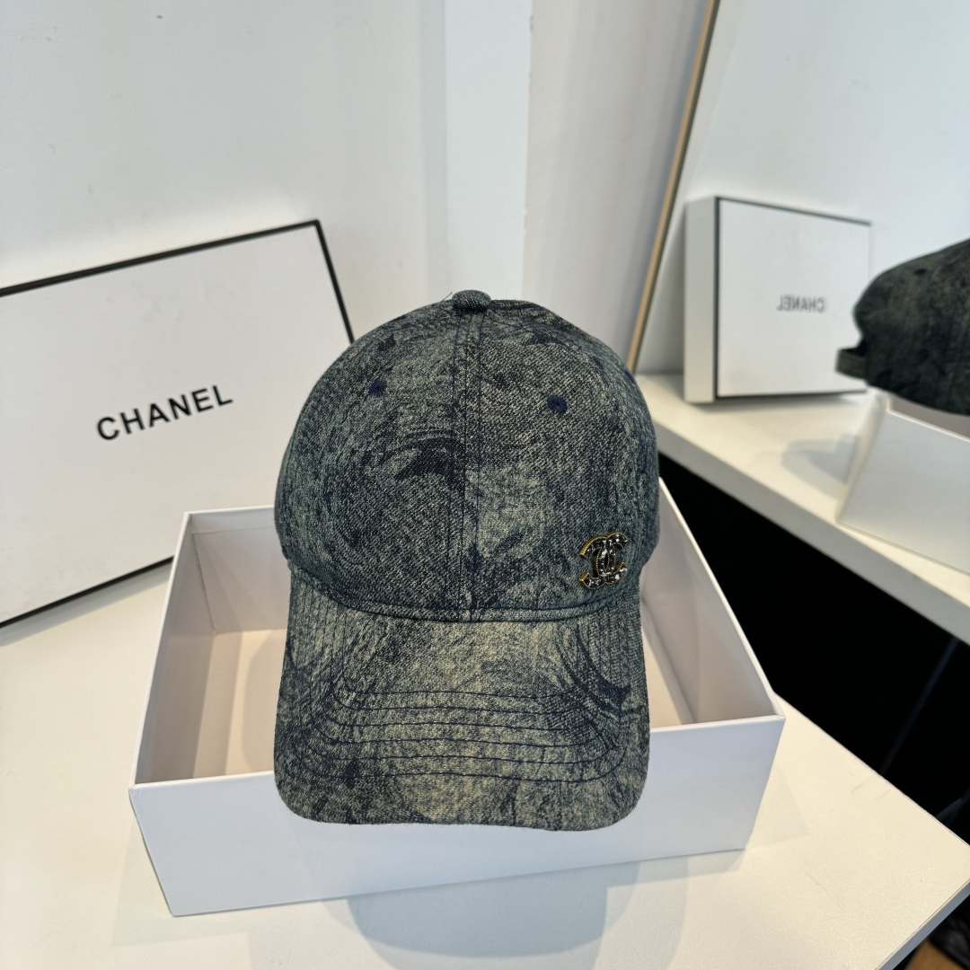 🌾香奈儿CHANEL 新品棒球帽，小香经典简约，时尚休闲设计 跑量新品