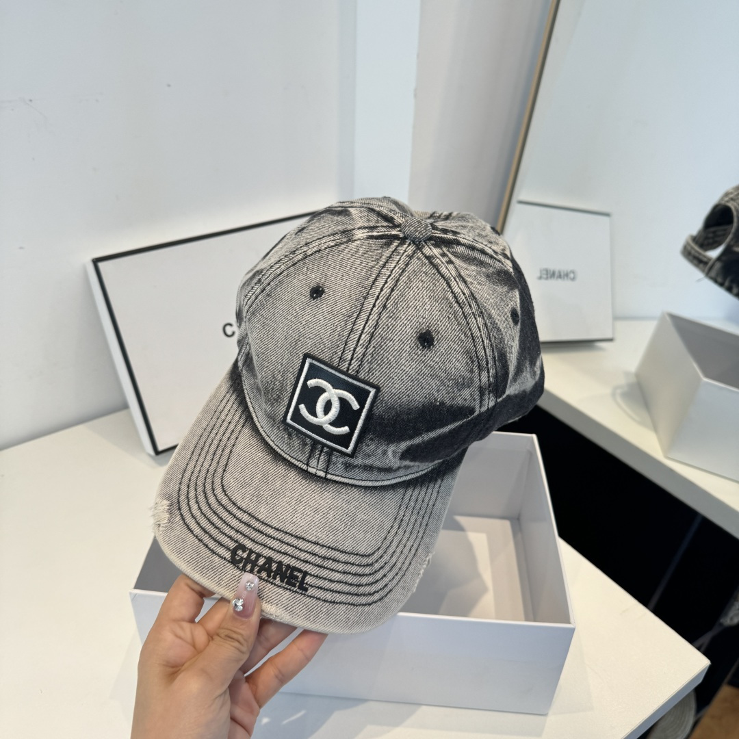 🌾香奈儿CHANEL 新品棒球帽，小香经典简约，时尚休闲设计 跑量新品