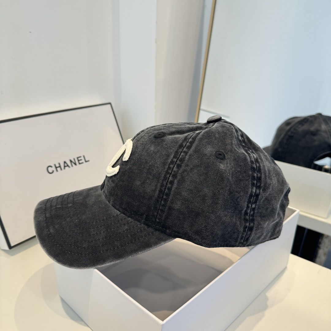 🌾香奈儿CHANEL 新品棒球帽，小香经典简约，时尚休闲设计 跑量新品
