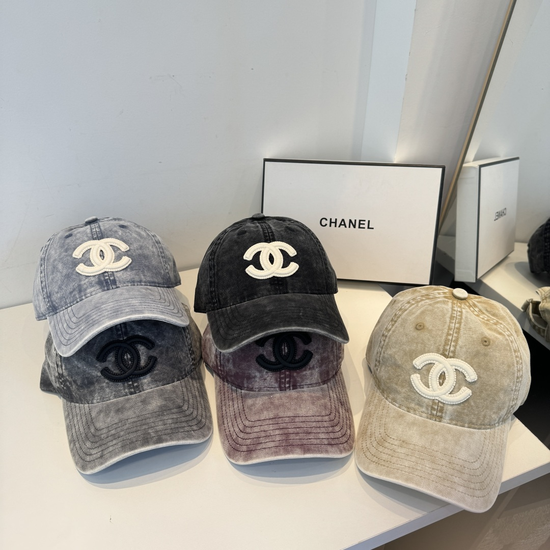 🌾香奈儿CHANEL 新品棒球帽，小香经典简约，时尚休闲设计 跑量新品