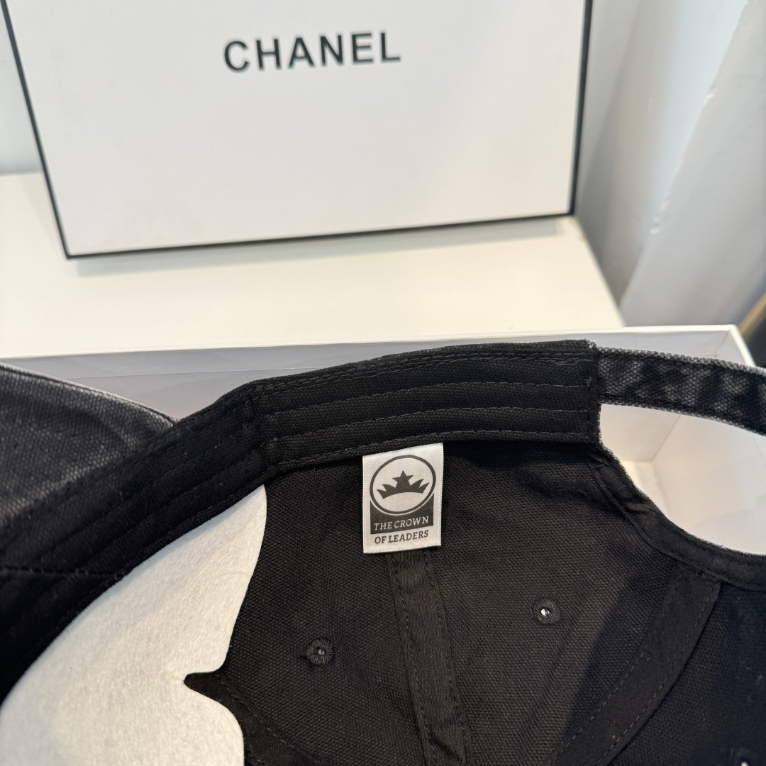 🌾香奈儿CHANEL 新品棒球帽，小香经典简约，时尚休闲设计 跑量新品