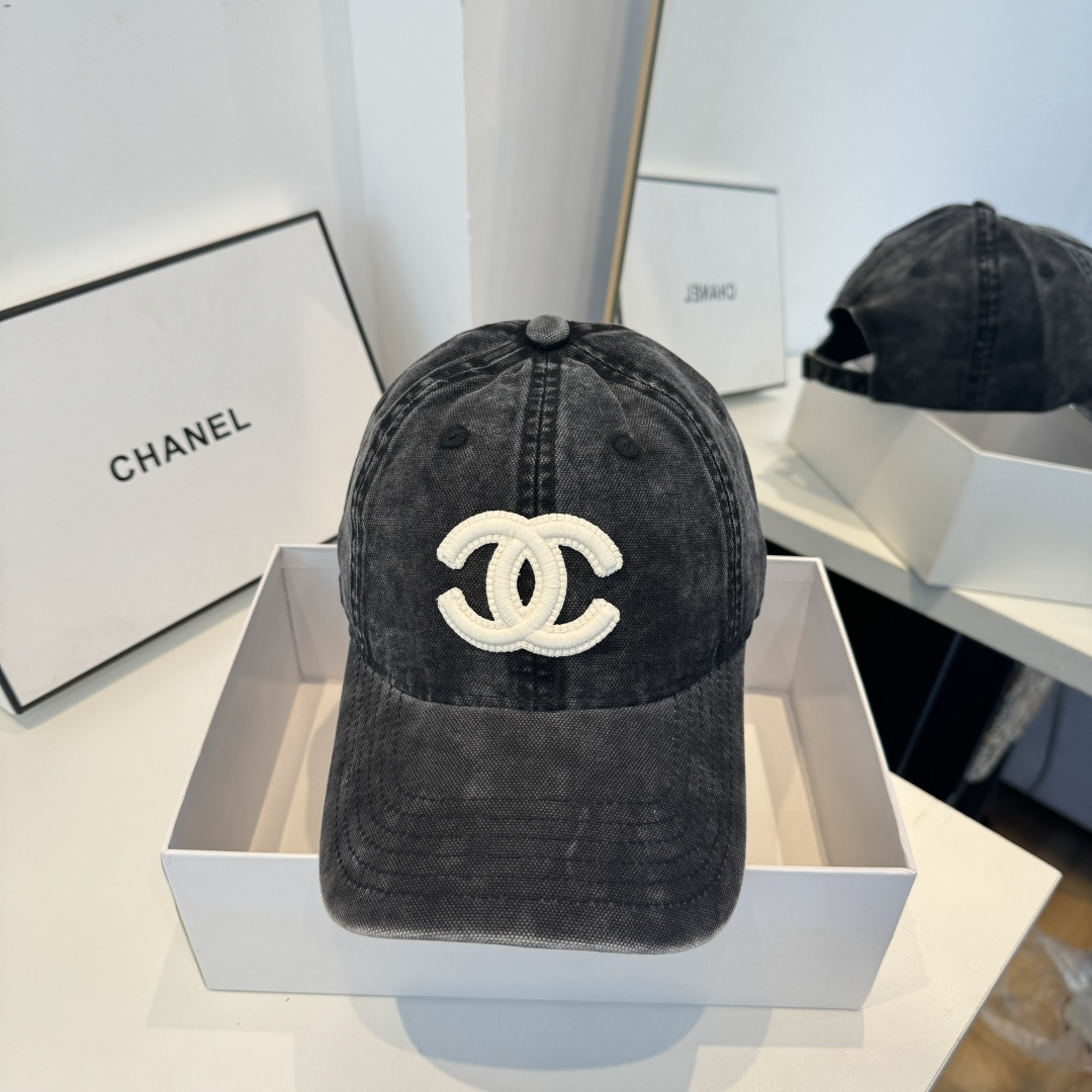 🌾香奈儿CHANEL 新品棒球帽，小香经典简约，时尚休闲设计 跑量新品