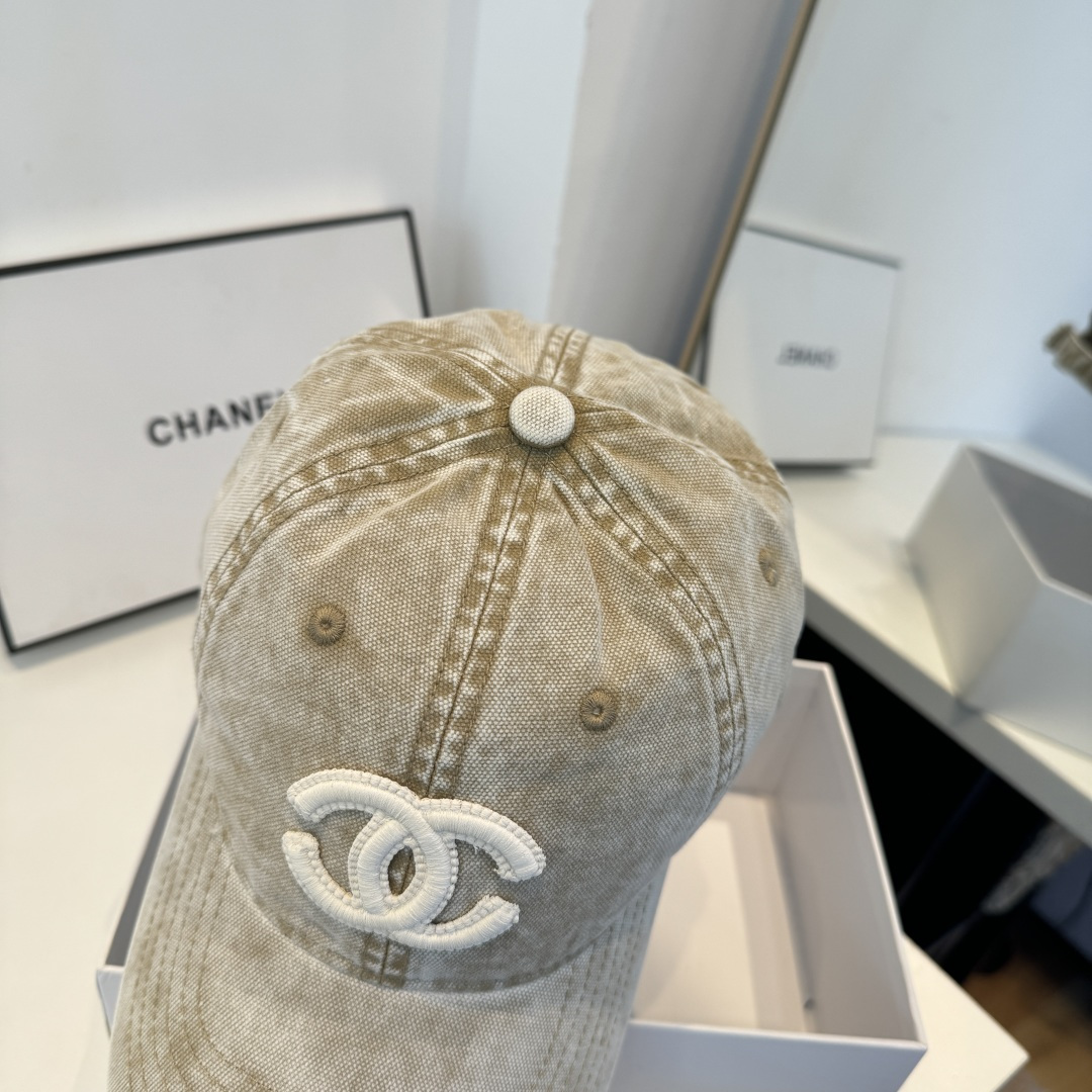 🌾香奈儿CHANEL 新品棒球帽，小香经典简约，时尚休闲设计 跑量新品