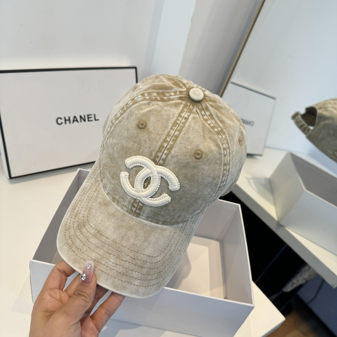🌾香奈儿CHANEL 新品棒球帽，小香经典简约，时尚休闲设计 跑量新品