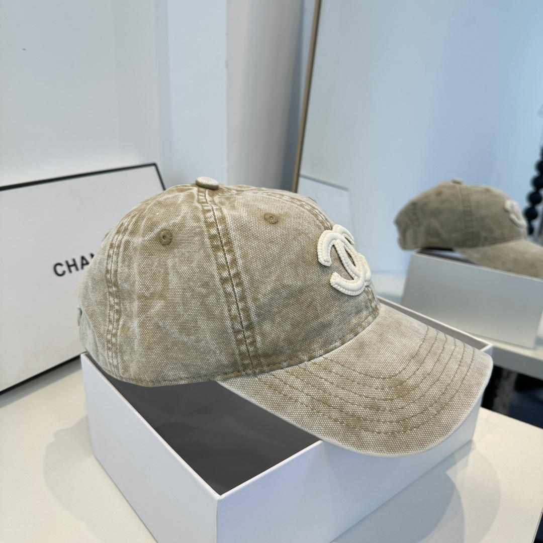 🌾香奈儿CHANEL 新品棒球帽，小香经典简约，时尚休闲设计 跑量新品