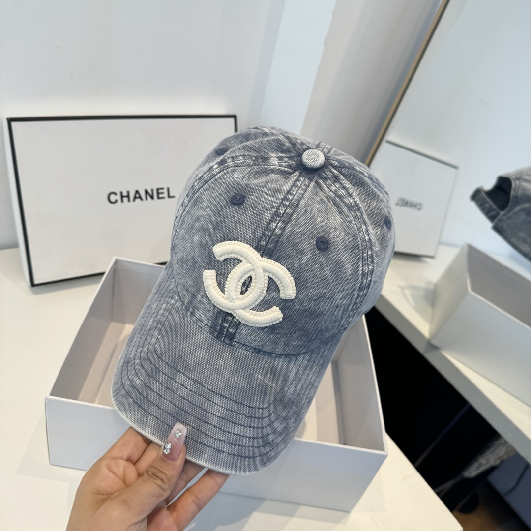 🌾香奈儿CHANEL 新品棒球帽，小香经典简约，时尚休闲设计 跑量新品
