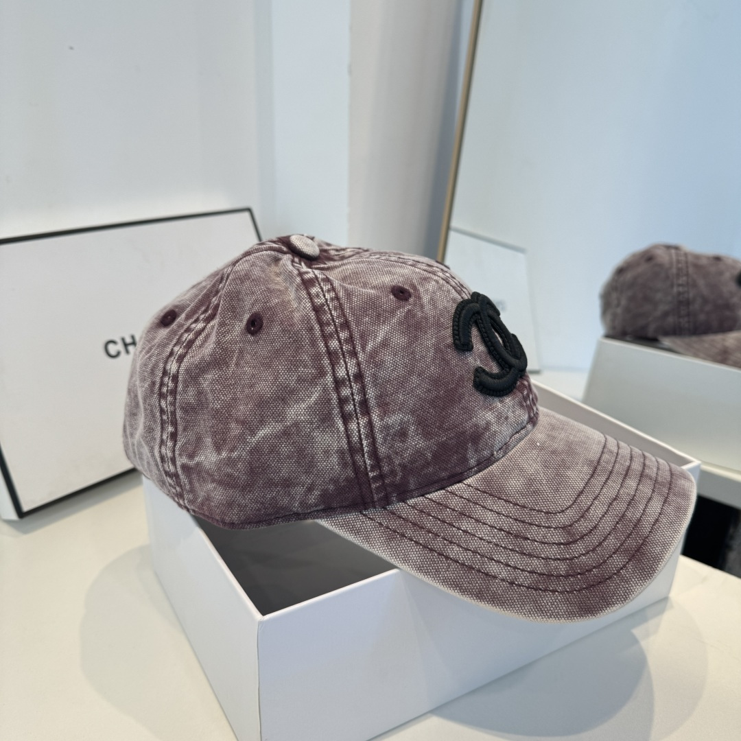 🌾香奈儿CHANEL 新品棒球帽，小香经典简约，时尚休闲设计 跑量新品