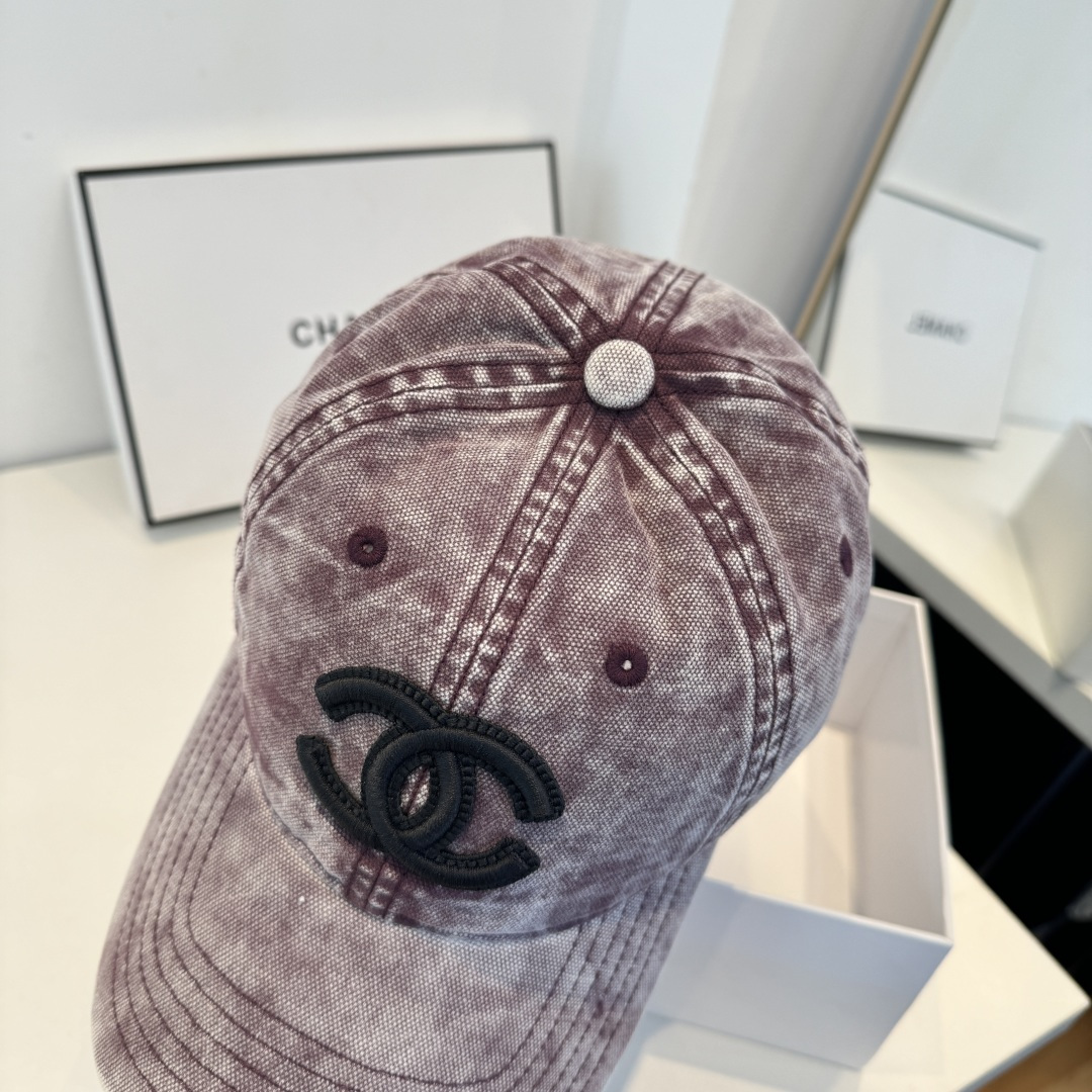 🌾香奈儿CHANEL 新品棒球帽，小香经典简约，时尚休闲设计 跑量新品
