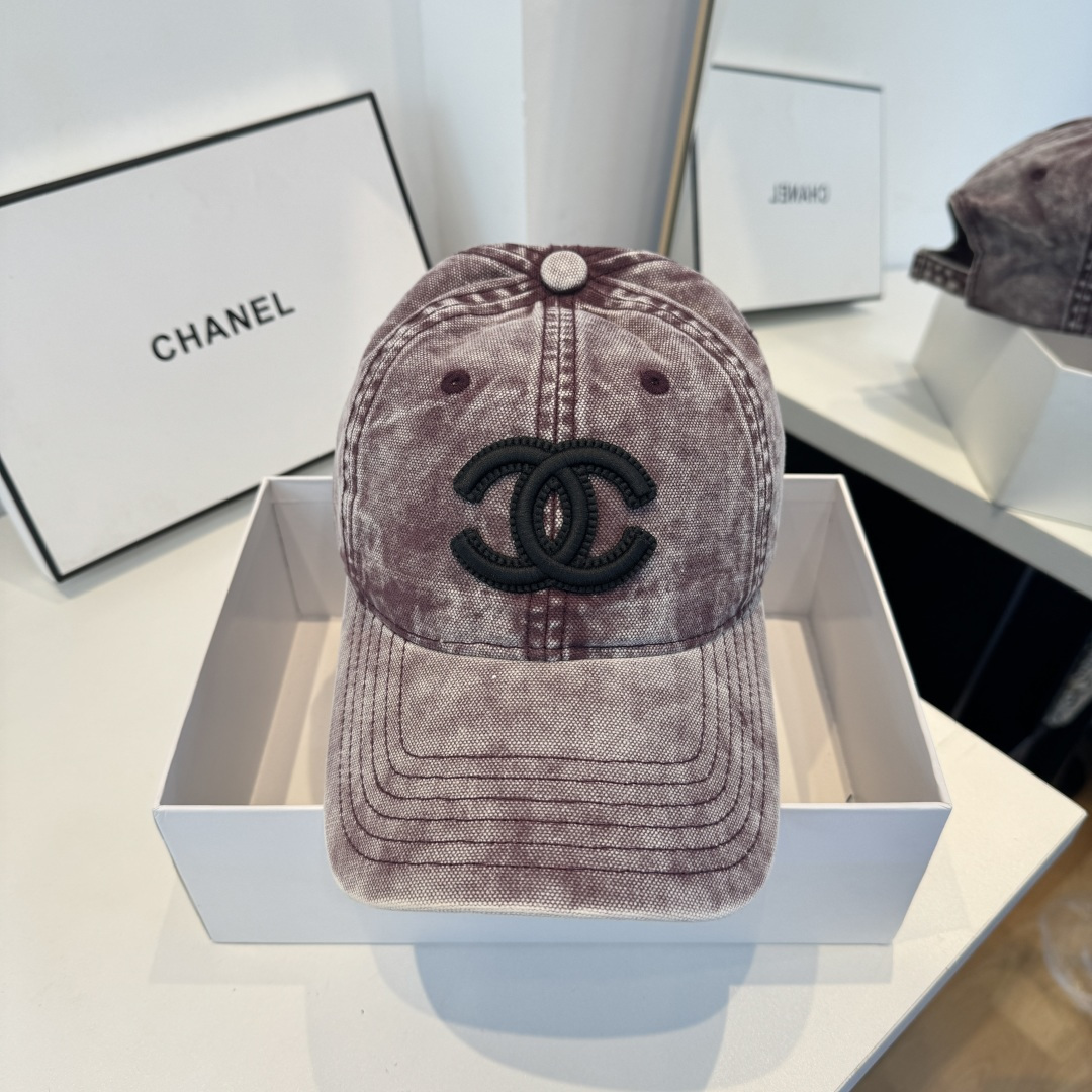 🌾香奈儿CHANEL 新品棒球帽，小香经典简约，时尚休闲设计 跑量新品