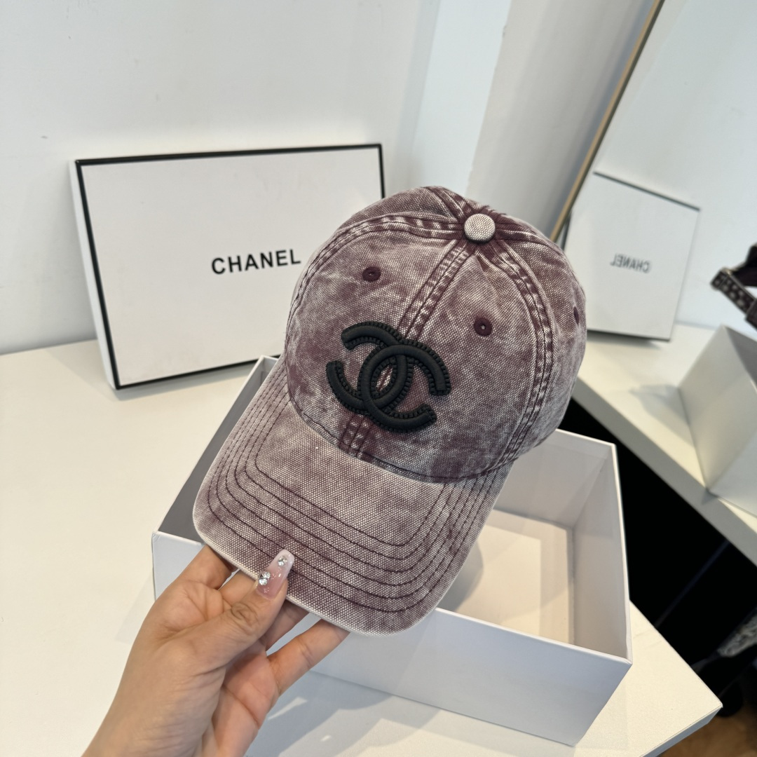 🌾香奈儿CHANEL 新品棒球帽，小香经典简约，时尚休闲设计 跑量新品
