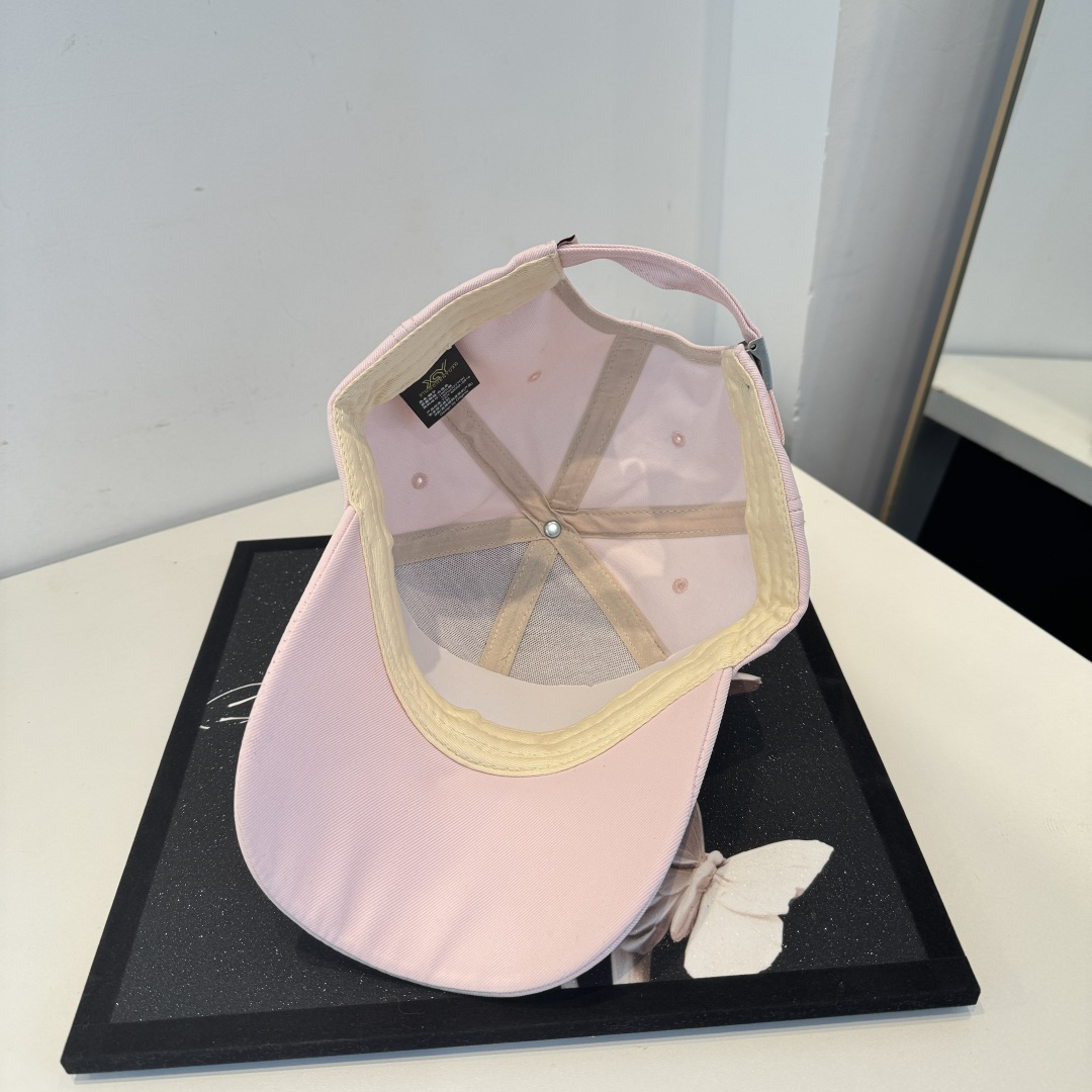 【YSL圣罗兰】2025早春新款简约棒球帽，新款出货，大牌款超好搭配，赶紧入手！