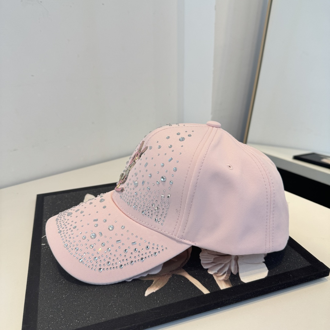 【YSL圣罗兰】2025早春新款简约棒球帽，新款出货，大牌款超好搭配，赶紧入手！