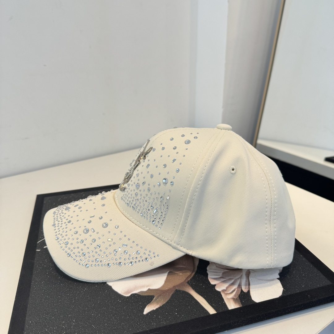 【YSL圣罗兰】2025早春新款简约棒球帽，新款出货，大牌款超好搭配，赶紧入手！