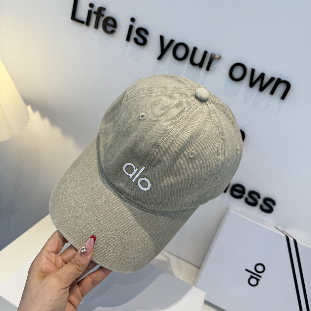 😍新款alo 棒球帽，重工打造♥️高端大气，百搭款🤗跑量！