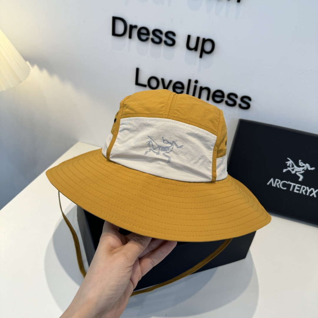 【始祖鸟】2026春款新款简约渔夫帽，新款出货，大牌款超好搭配，赶紧入手！