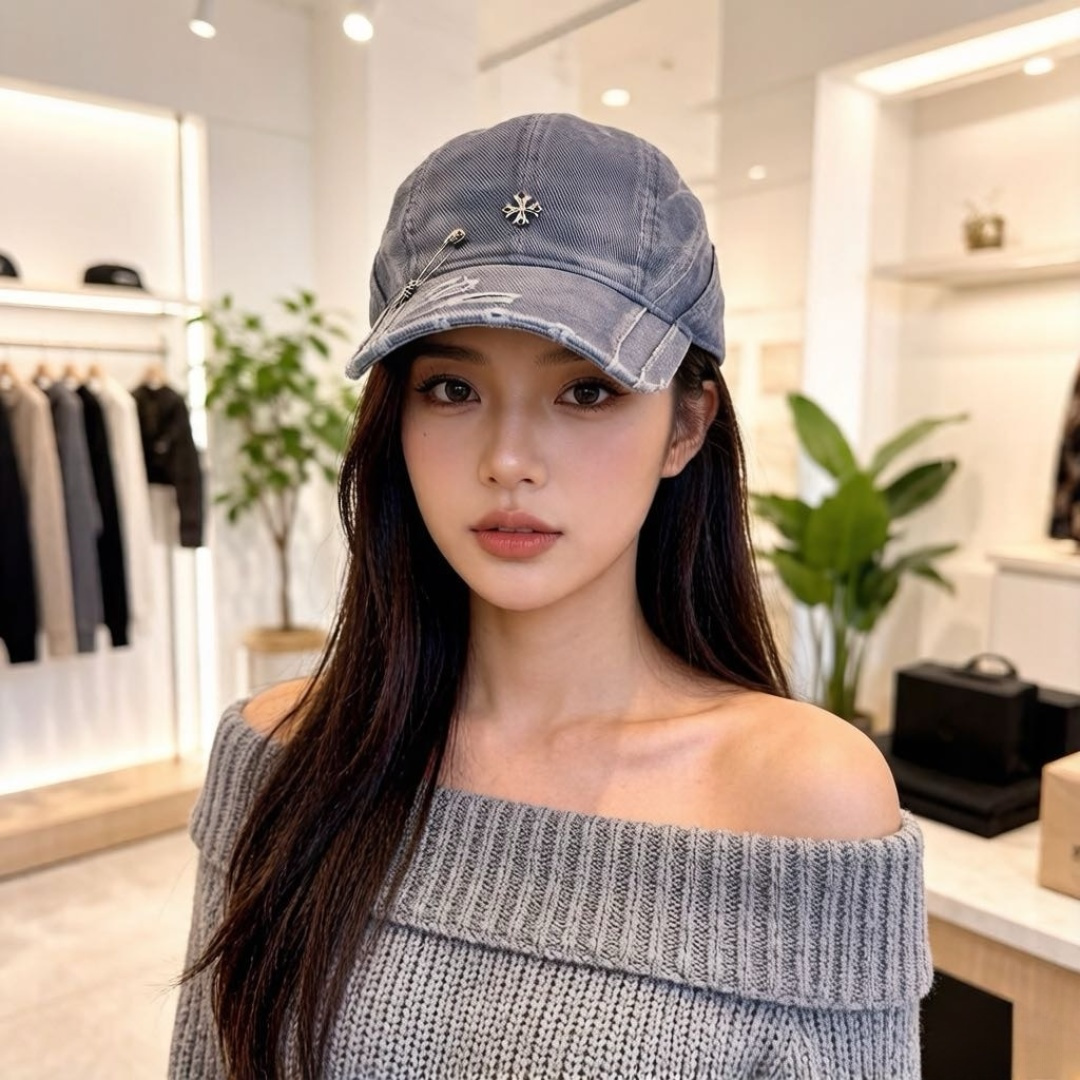 NO:928543,Kroxin baseball cap has super good texture, standard external line positioning, fine workmanship, simple and elegant, low price and high volume!  Hats, straw hats, bucket hats, baseball caps, hats, chrome hearts, espadrilles, hats19860909克罗心 棒球帽 质感超好,外部线条定位标准,做工精细,简约大气低价走量！ 帽子草帽渔夫帽棒球帽,帽子,chrome hearts,espadrilles,hats,hat