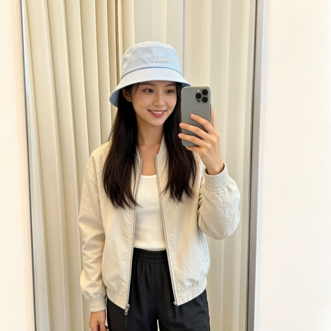 LULULEMON渔夫帽 爱健身的集美们一定听过的lulu~ 非常适合多巴胺的你 颜色齐全赶快入手。
