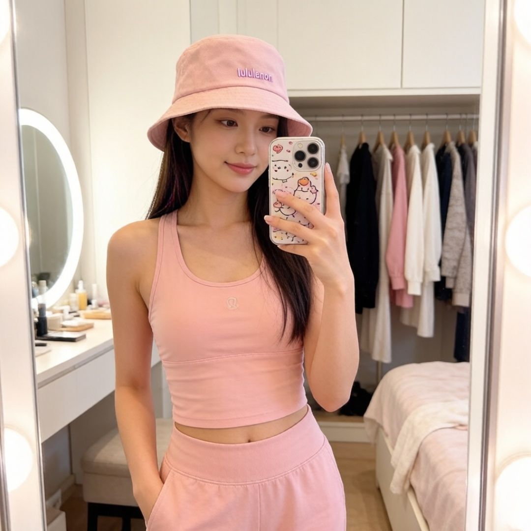 LULULEMON渔夫帽 爱健身的集美们一定听过的lulu~ 非常适合多巴胺的你 颜色齐全赶快入手。