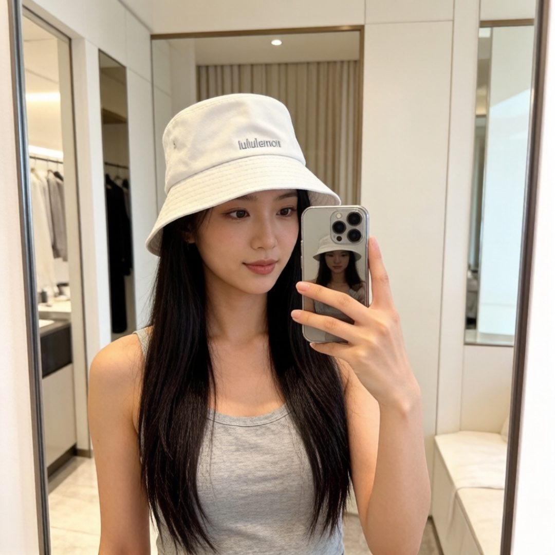 LULULEMON渔夫帽 爱健身的集美们一定听过的lulu~ 非常适合多巴胺的你 颜色齐全赶快入手。