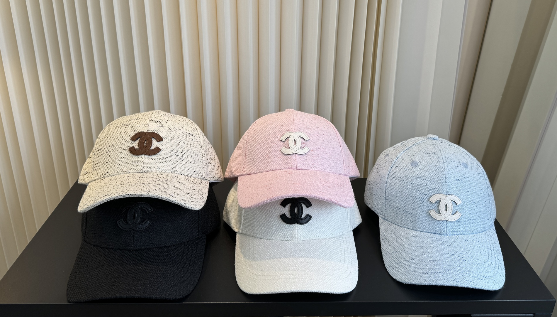 CHANEL CC Embroidered Baseball Cap