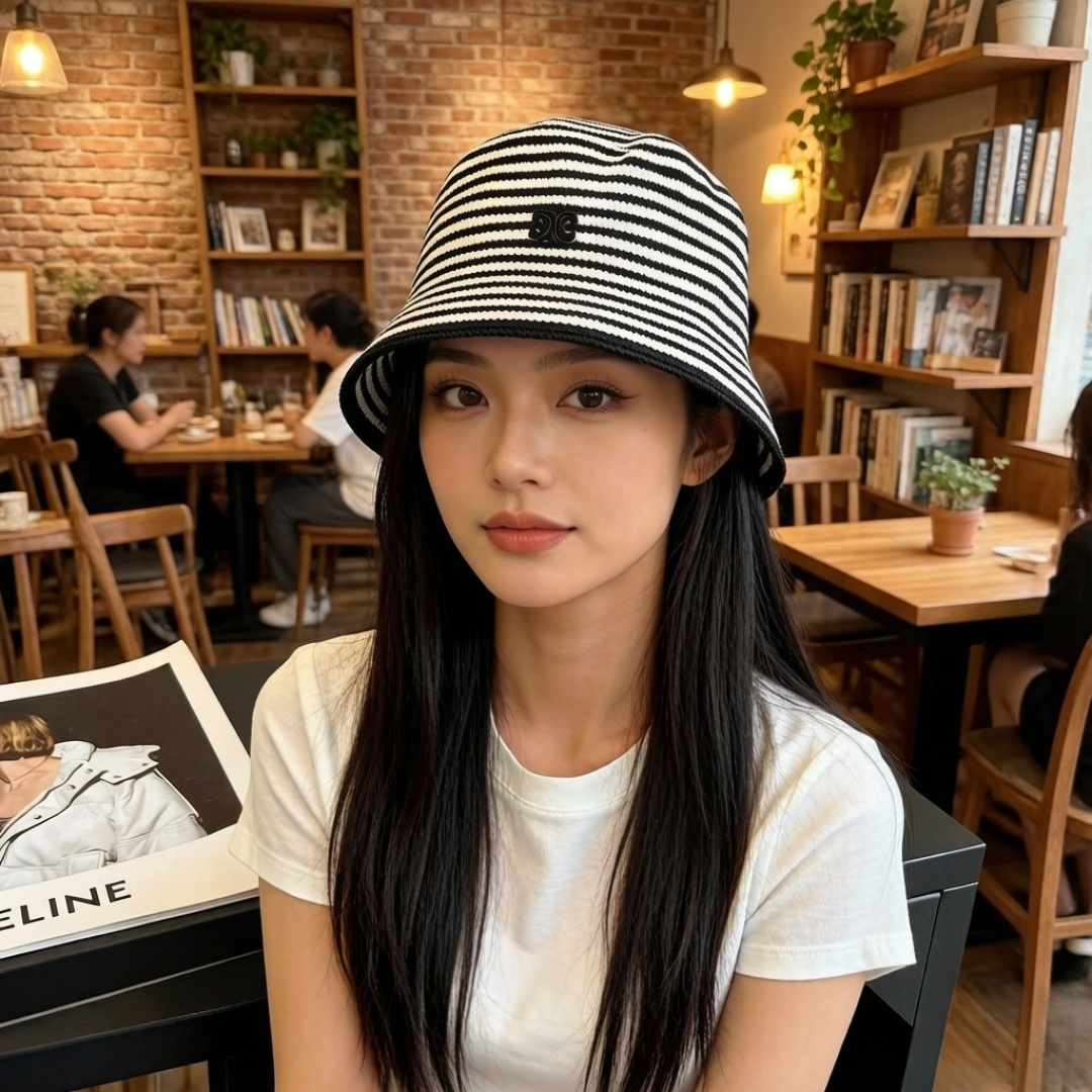 P香奈儿CHANEL 渔夫帽 小香经典简约，时尚休闲设计 跑量新品
