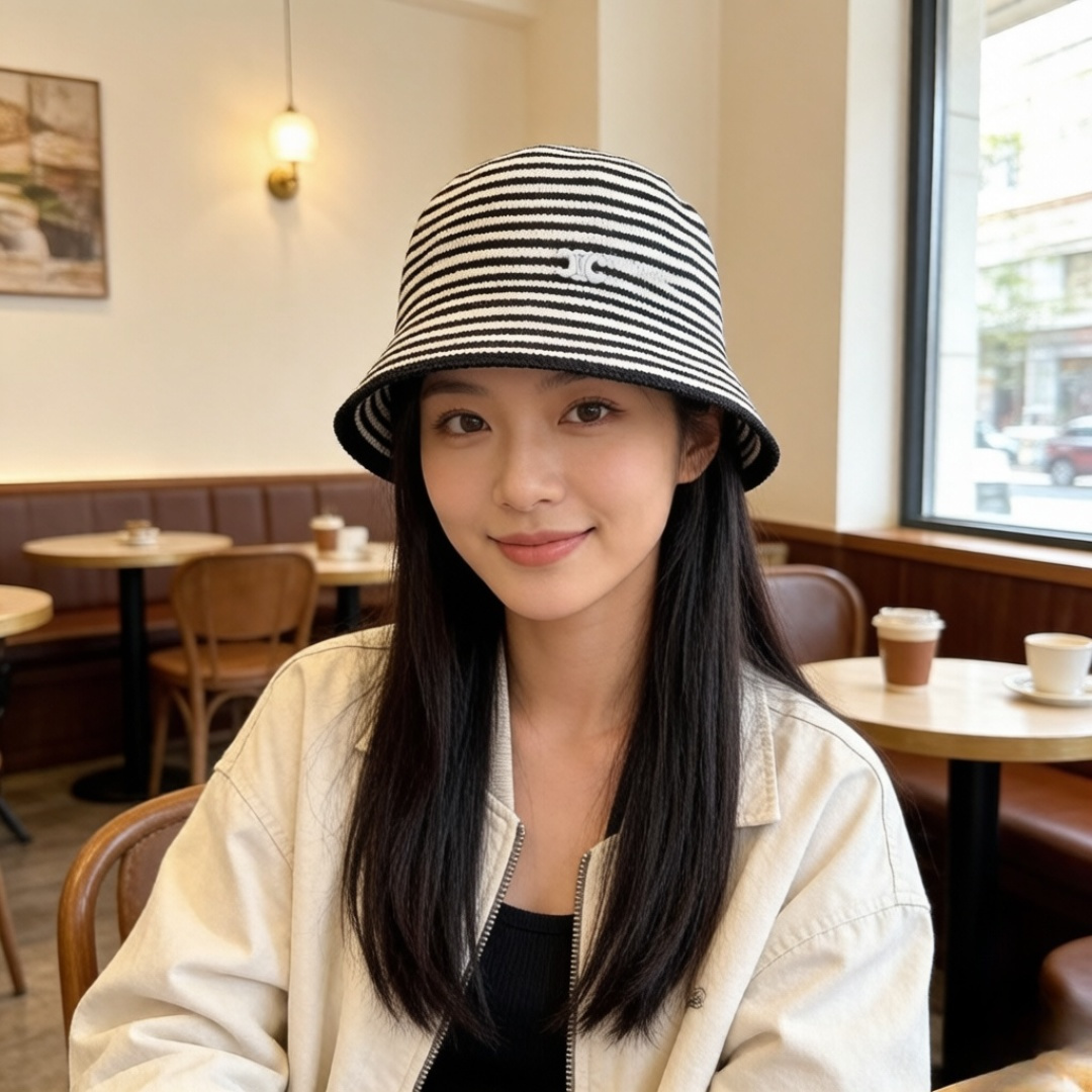 P香奈儿CHANEL 渔夫帽 小香经典简约，时尚休闲设计 跑量新品