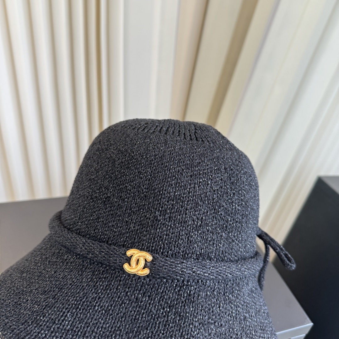 P香奈儿CHANEL 编织渔夫帽 小香经典简约，时尚休闲设计 跑量新品