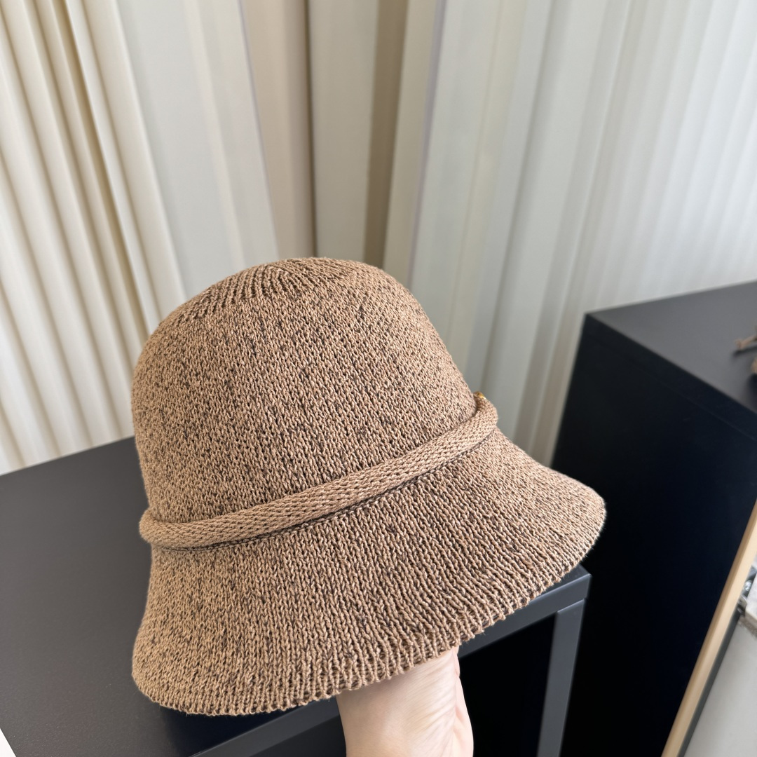 P香奈儿CHANEL 编织渔夫帽 小香经典简约，时尚休闲设计 跑量新品