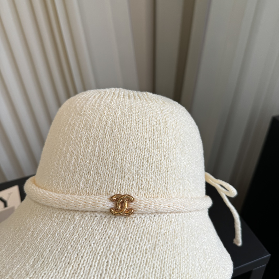 P香奈儿CHANEL 编织渔夫帽 小香经典简约，时尚休闲设计 跑量新品